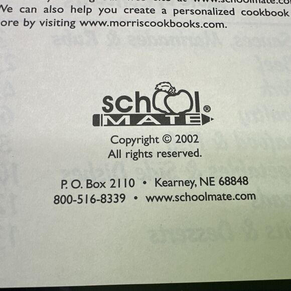 FROM THE GRILL -‎ GRILLING COOKBOOK - SCHOOLMATE - 2002 - Top Spiral - Stands Up - Picture 10 of 12
